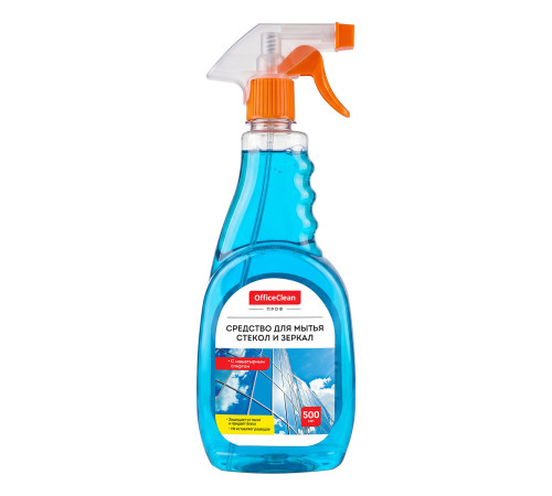 Средство для мытья стекол и зеркал OfficeClean 