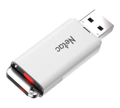 Флеш-память Netac NT03U185N-128G-30WH, 128GB, белая