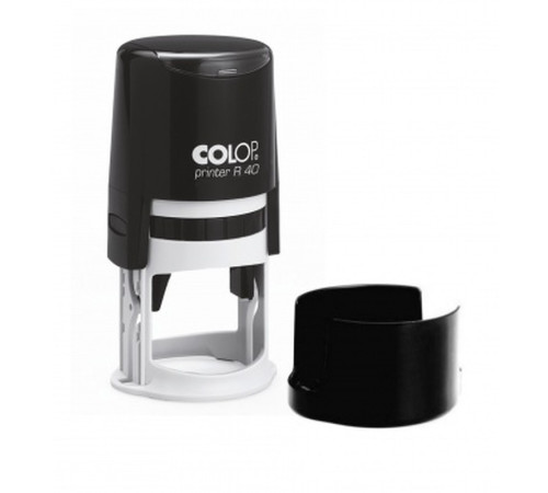 Оснастка для печати COLOP R40, круглая, автоматическая, 40 мм, черная