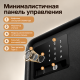 Сейф DELI LockSwort биометрический + электронный замок + ключ + Wi-Fi, 300х400х300 мм, 10 кг, черный