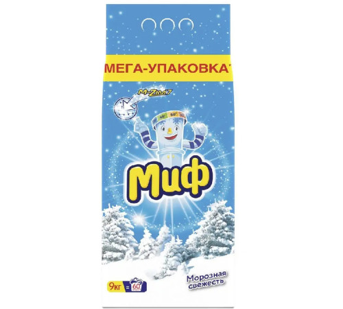 Стиральный порошок МИФ автомат, 9 кг