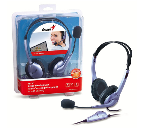 Наушники-гарнитура Genius HS-04S