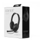 Наушники Edifler, K800USB, микрофон, черные