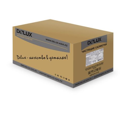 Салфетки чистящие для экранов и мониторов Delux Screen Clean 100 шт в тубе