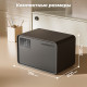 Сейф LockSworth электронный замок + ключ, 200х310х200 мм, 4 кг, зеленый