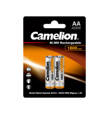 Аккумулятор CAMELION Rechargeabale, AA, 1.2V, 1800 mAh 2 шт., в блистере