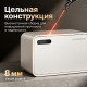 Сейф LockSworth сканер ладони + bluetooth + ключ, 200х310х200 мм, 4 кг, белый