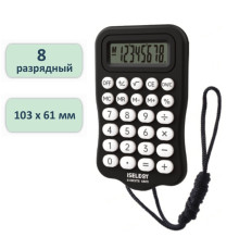 Калькулятор карманный i Select 8-разрядный, 103х61х9 мм, черный