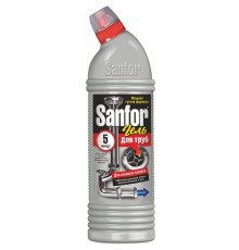 Средство для прочистки труб SANFOR, 1000 мл