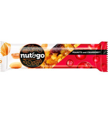 Батончик с арахисом и клюквой «Nut&Go», 42 г