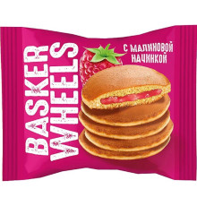 Панкейк с джемом с соком малины «Basker Wheels», 36 г