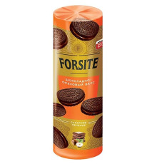 Печенье–сэндвич с шоколадно-ореховым вкусом «Forsite», 220 г