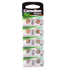 Батарейка CAMELION AG12-BP10, 10 шт. в блистере