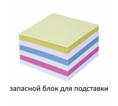 Блок для записей STAFF Profit цветной, 9х9х5 см, непроклеенный