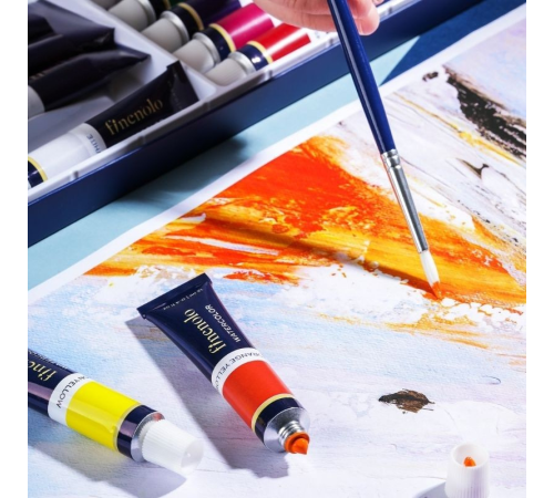 Краски акварельные DELI 