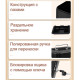 Ящик для денег DELI, 85х250х180 мм, 1,2 кг, сталь, черный