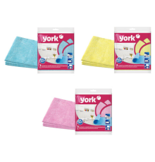 Салфетка из вискозы перфорированная YORK, 34 х 35 см, 3 штук в упаковке
