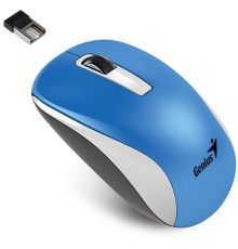 Мышь беспроводная Genius NX-7010 3D оптическая 1600dpi бело-голубой