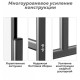 Доска магнитно-маркерная DELI 90 х 120 см, двухсторонняя ,подставка 4 колеса