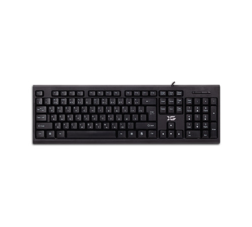 Клавиатура X-Game XK-100UB черная, USB, Анг/Рус/Каз