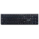 Клавиатура беспроводная Delux DLK-150GB черная, Анг/Рус/Каз