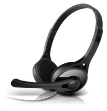 Наушники Edifler, К550, микрофон, черные