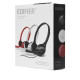 Наушники Edifler, К550, микрофон, черные