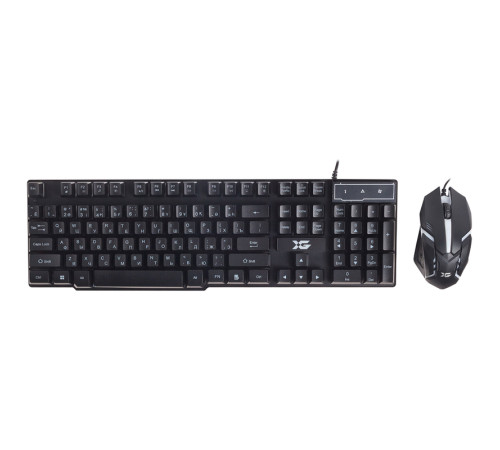 Клавиатура + Мышь XG XD-575OUB проводные (комплект)