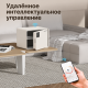 Сейф DELI LockSwort биометрический + электронный замок + ключ + Wi-Fi, 300х400х300 мм, 10 кг, белый