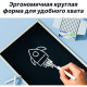 Мел школьный i Select, белый, 100 шт., средней твердости, квадратный, картонная коробка