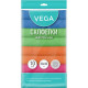 Салфетки из микрофибры Vega, 30х30см, универсальная, 10 шт, европодвес