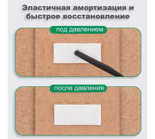 Клейкая лента двусторонняя DELI 24 мм х 4,5 м (вспененная основа)