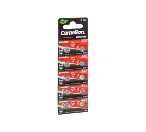 Батарейка CAMELION AG3-BP10, 1,5V 10шт/блистере