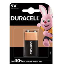Батарейки DURACELL 6LR61 BASIC 9V (1 шт/уп)