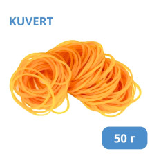 Резинки для денег Kuvert, 50 гр, желтые