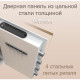 Сейф LockSworth биометрический + электронный замок + ключ, 450х380х320 мм, 20,7 кг, белый