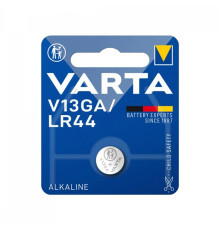 Батарейки Varta Alkaline V13GA -LR44 (1шт/упак)