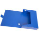 Архивный короб БЮРОКРАТ, 330x100x245 мм, пластик, синий