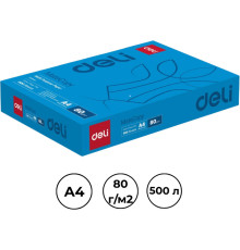 Бумага офисная DELI "MateCopy ", А4, 80 г/м2, 500 л