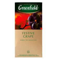 Чай Greenfield Festive Grape черный виноградный, 25 пакетиков