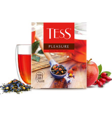 Чай Tess "Pleasure", черный , 100 пакетиков