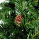 Елка искусственная "Pinus" с шишками, 210см.