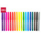 Фломастеры Deli "ColoRun", 18 цветов