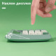 Калькулятор настольный DELI "М36" 12 разрядный, 130х133х27 мм, серый