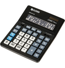 Калькулятор настольный Eleven Business Line CDB1401-BK, 14 разрядов, 155х205х35мм, черный