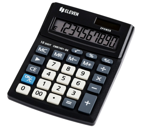 Калькулятор настольный Eleven Business Line CMB1001-BK, 10 разрядов, 102х137х31мм, черный