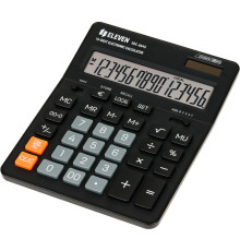Калькулятор настольный Eleven SDC-664S, 16 разрядов, 155х205х36 мм, черный