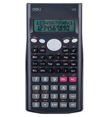 Калькулятор научный DELI 1710, 10+2 разрядов, 240 функций, 168х84х18 мм,темно синий