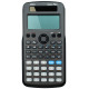 Калькулятор научный DELI ED-991ES, 12 разрядов, 417 функций, 180х90х20 мм, черный
