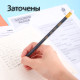 Карандаш DELI "Scribe", НВ, шестигранный корпус, дерево, с ластиком, темно-синий